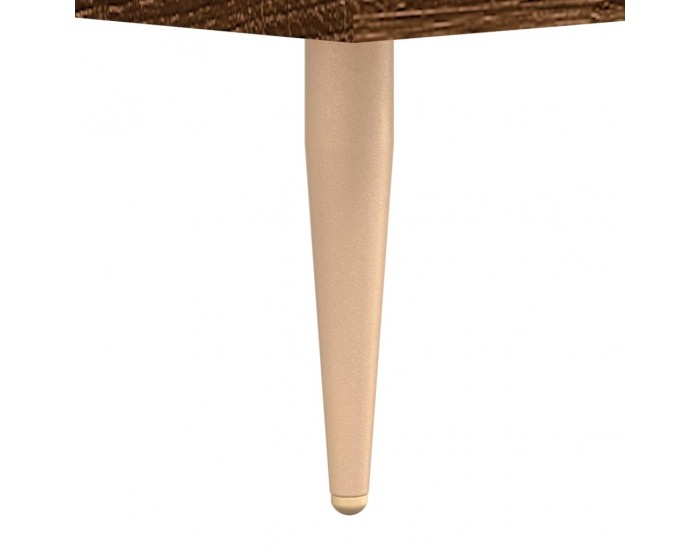 Sonata H Кафе маса, кафяв дъб, 50x50x40 см, инженерно дърво