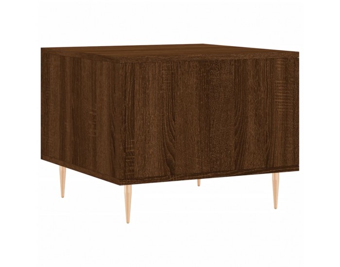 Sonata H Кафе маса, кафяв дъб, 50x50x40 см, инженерно дърво