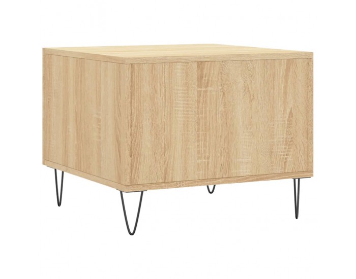 Sonata H Кафе маса, дъб сонома, 50x50x40 см, инженерно дърво