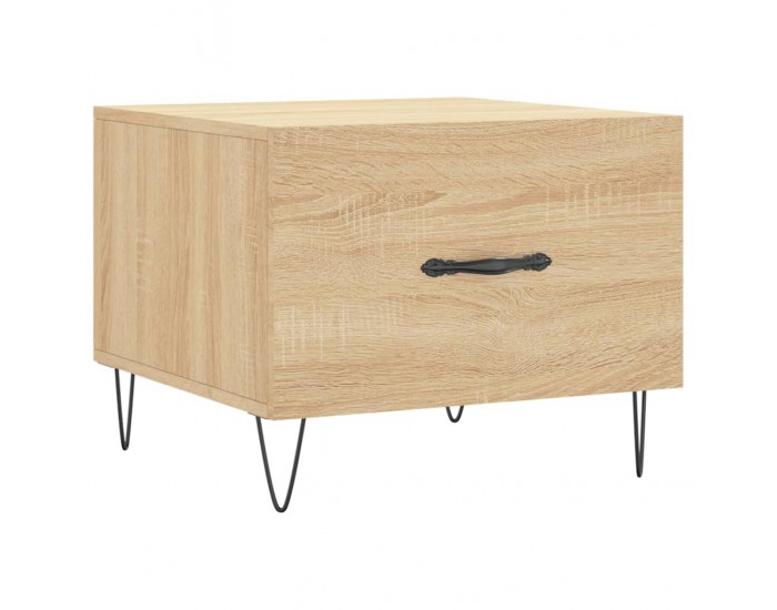 Sonata H Кафе маса, дъб сонома, 50x50x40 см, инженерно дърво