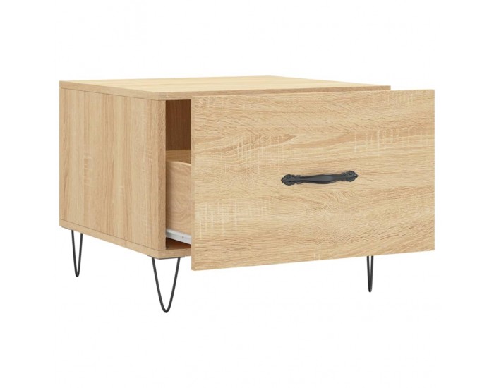 Sonata H Кафе маса, дъб сонома, 50x50x40 см, инженерно дърво