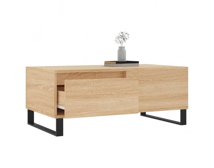 Sonata H Кафе маса, дъб сонома, 90x50x36,5 см, инженерно дърво