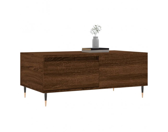 Sonata H Кафе маса, кафяв дъб, 90x50x36,5 см, инженерно дърво