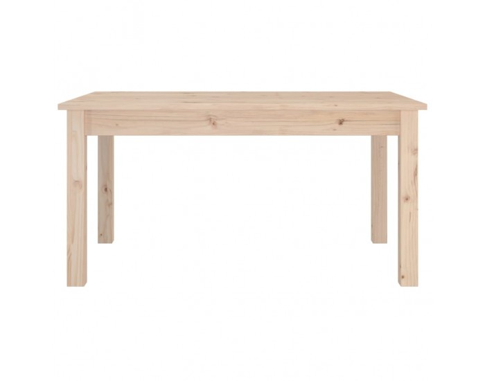 814279 Sonata H Кафе маса, 80x50x40 см, борово дърво масив