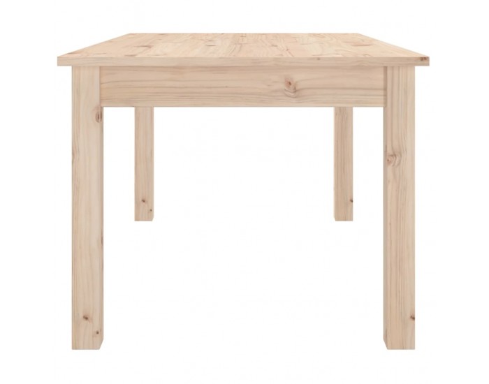 814279 Sonata H Кафе маса, 80x50x40 см, борово дърво масив