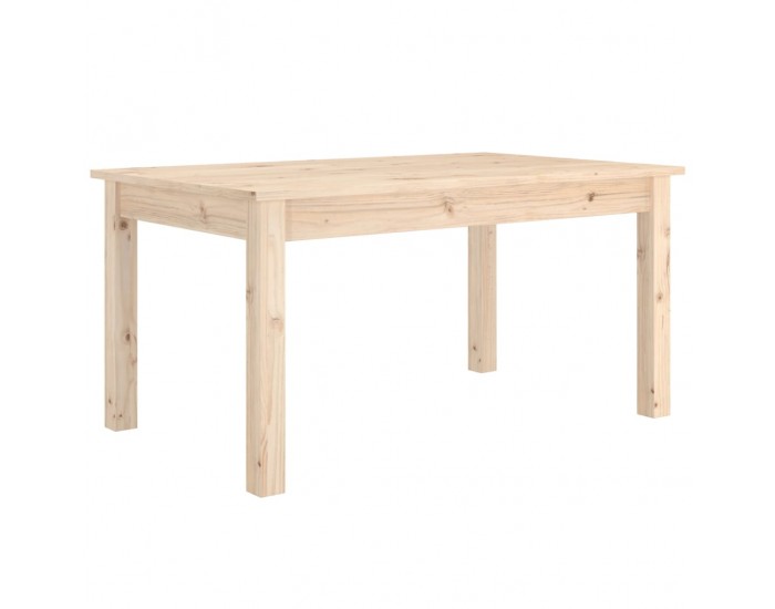 814279 Sonata H Кафе маса, 80x50x40 см, борово дърво масив