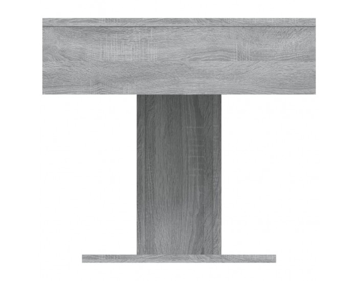 Sonata H Маса за кафе, сив сонома, 96x50x45 см, инженерно дърво