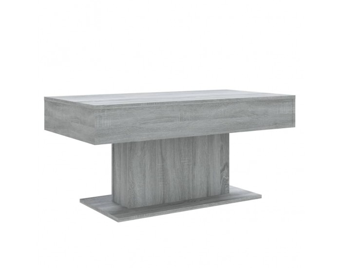 Sonata H Маса за кафе, сив сонома, 96x50x45 см, инженерно дърво
