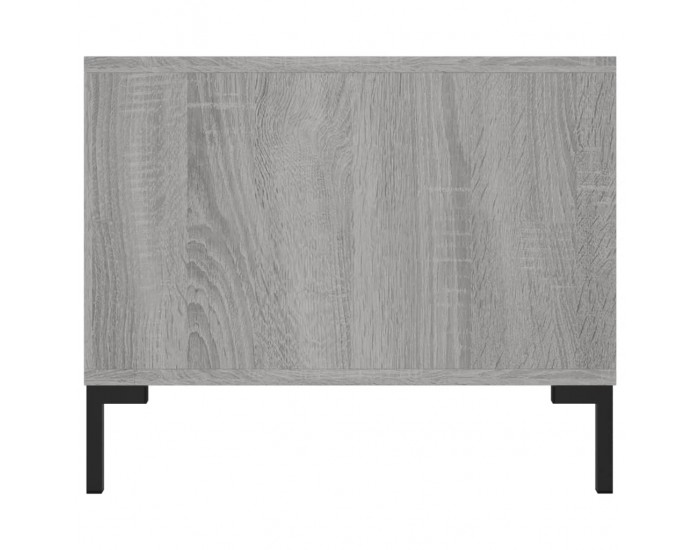 Sonata H Кафе маса, сив сонома, 102x50x40 см, инженерно дърво