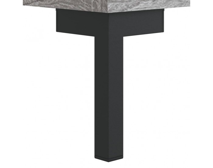 Sonata H Кафе маса, сив сонома, 102x50x40 см, инженерно дърво