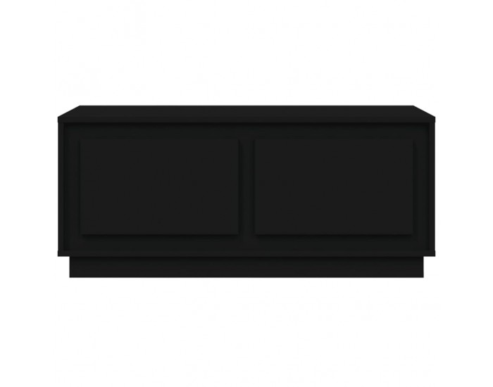 Sonata H Маса за кафе, черна, 102x50x44 см, инженерно дърво