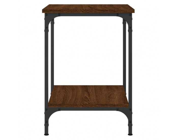 Sonata H Кафе маса, кафяв дъб, 40x40x55 см, инженерно дърво