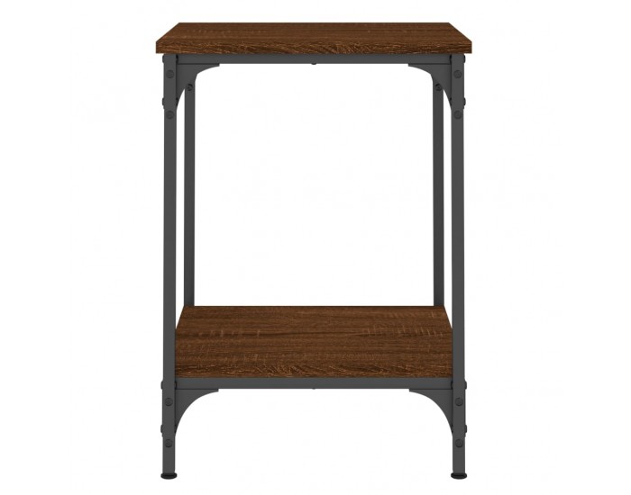 Sonata H Кафе маса, кафяв дъб, 40x40x55 см, инженерно дърво