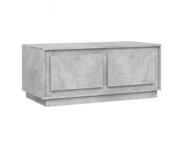 Sonata H Маса за кафе, бетонно сива, 102x50x44 см, инженерно дърво