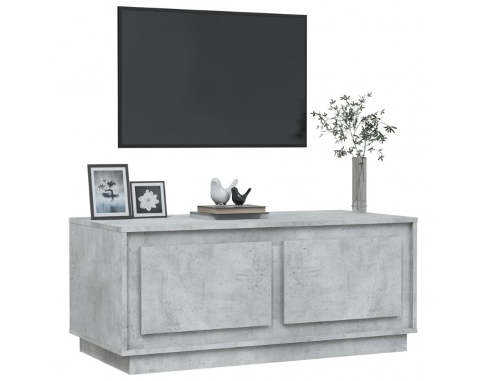 Sonata H Маса за кафе, бетонно сива, 102x50x44 см, инженерно дърво