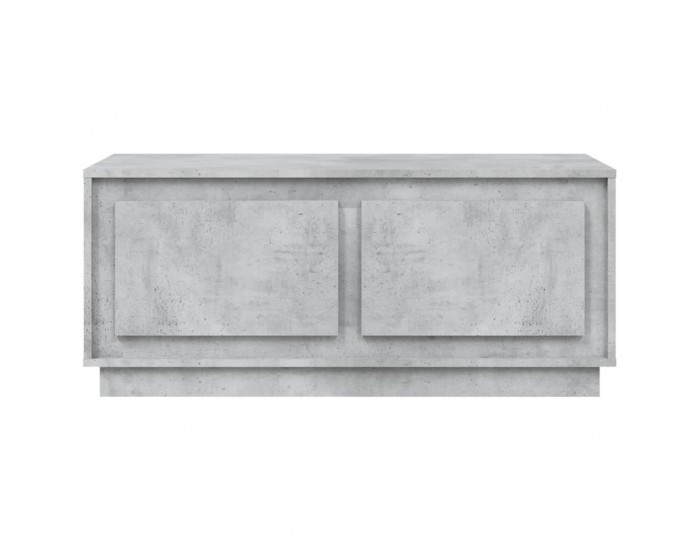 Sonata H Маса за кафе, бетонно сива, 102x50x44 см, инженерно дърво