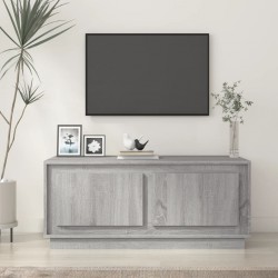 Sonata H Кафе маса, сив сонома, 102x50x44 см, инженерно дърво - Холни маси