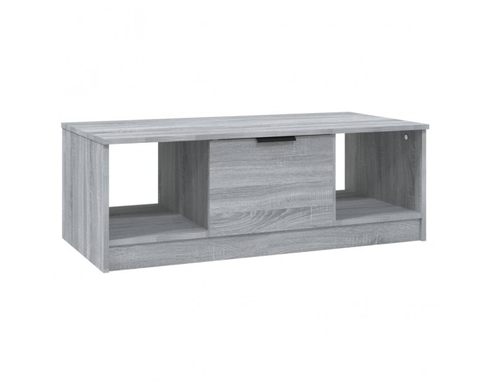 Sonata H Кафе маса, сив сонома, 102x50x36 см, инженерно дърво