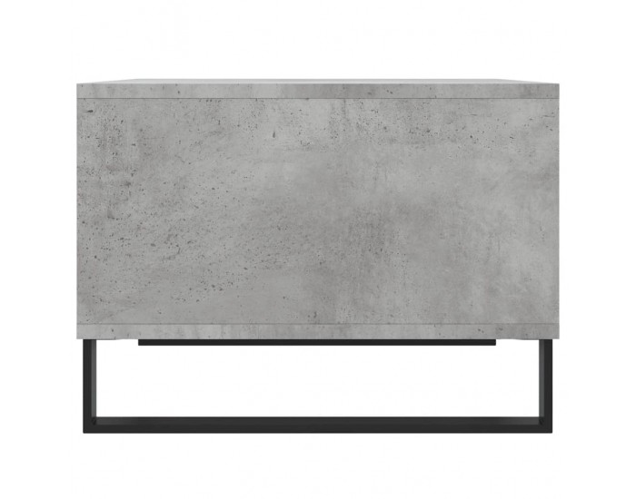 Sonata H Маса за кафе, бетонно сива, 60x50x36,5 см, инженерно дърво