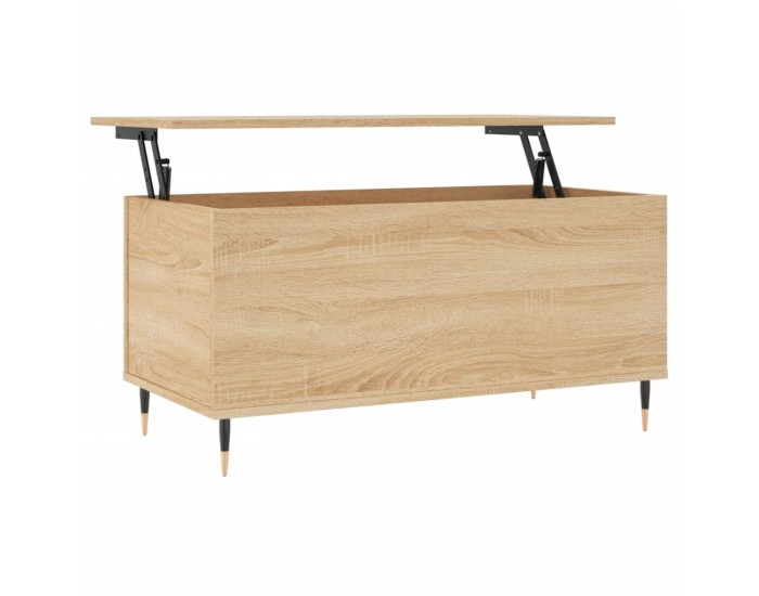 Sonata H Кафе маса, дъб сонома, 90x44,5x45 см, инженерно дърво