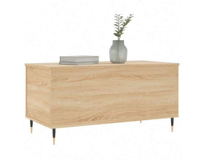 Sonata H Кафе маса, дъб сонома, 90x44,5x45 см, инженерно дърво