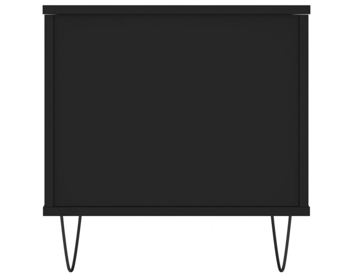 Sonata H Маса за кафе, черна, 90x44,5x45 см, инженерно дърво