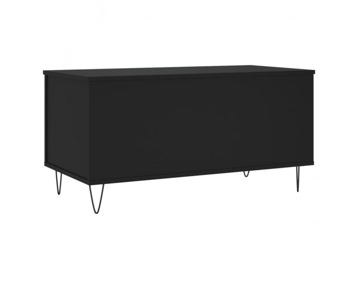 Sonata H Маса за кафе, черна, 90x44,5x45 см, инженерно дърво