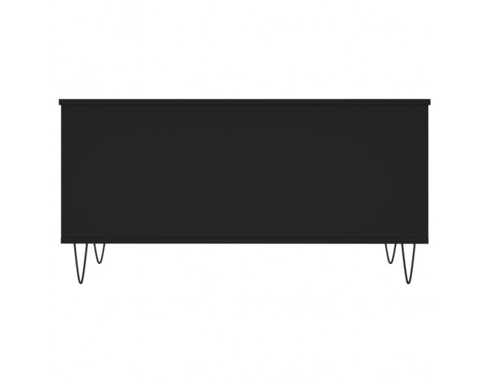 Sonata H Маса за кафе, черна, 90x44,5x45 см, инженерно дърво