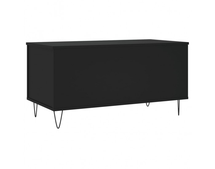 Sonata H Маса за кафе, черна, 90x44,5x45 см, инженерно дърво