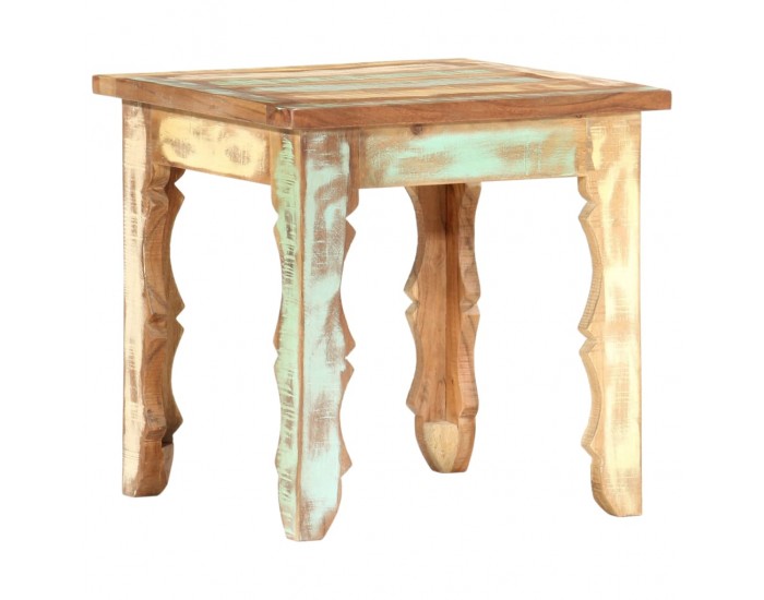 Sonata H Маса за кафе, 40х40х40 см, регенерирано дърво масив