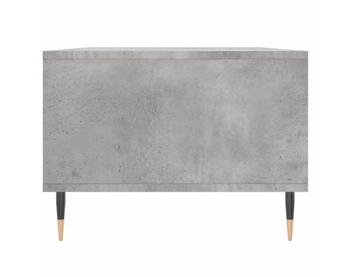 Sonata H Маса за кафе, бетонно сива, 90x50x36,5 см, инженерно дърво