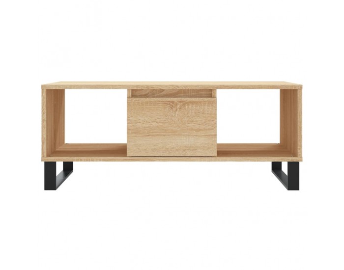 Sonata H Кафе маса, дъб сонома, 90x50x36,5 см, инженерно дърво