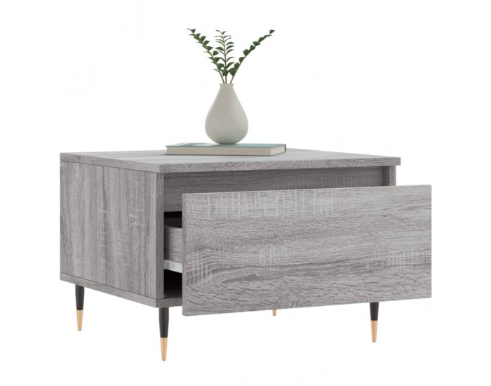 Sonata H Холни маси, 2 бр, сив сонома, 50x46x35 см, инженерно дърво