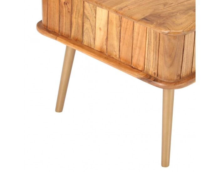 Sonata H Маса за кафе, 100x50x40 см, акациево дърво масив