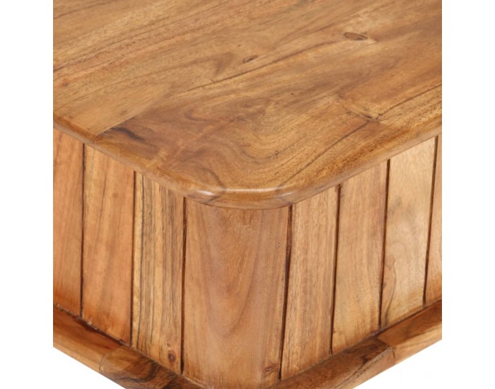 Sonata H Маса за кафе, 100x50x40 см, акациево дърво масив