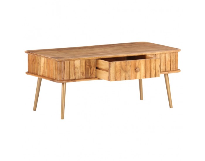 Sonata H Маса за кафе, 100x50x40 см, акациево дърво масив