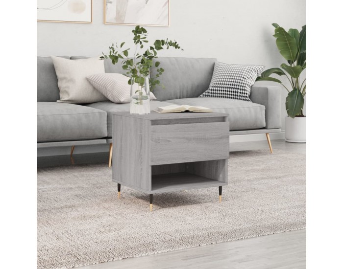 Sonata H Кафе маса, cив сонома, 50x46x50 см, инженерно дърво