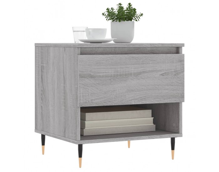 Sonata H Кафе маса, cив сонома, 50x46x50 см, инженерно дърво