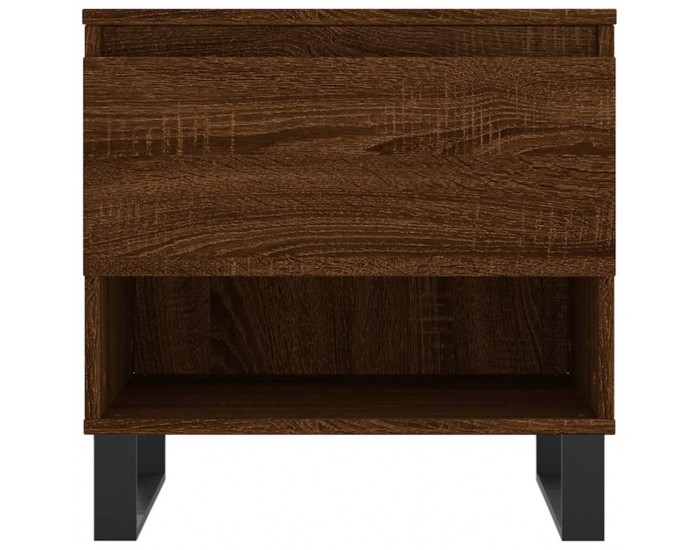 Sonata H Маса за кафе, кафяв дъб, 50x46x50 см, инженерно дърво