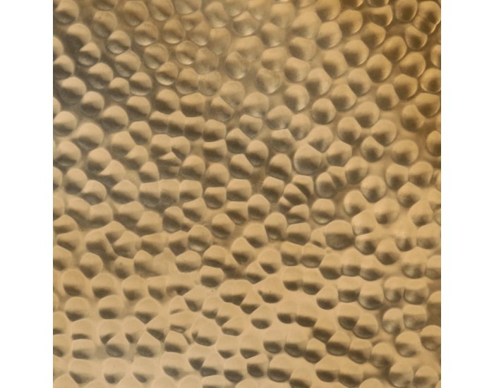 Sonata H Маса за кафе, кован алуминий, Ø 50x30 см, месинг