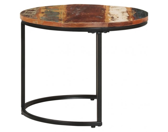 Sonata H Стифиращи маси, 3 бр, регенерирано дърво масив