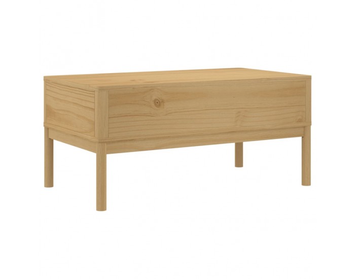 Sonata H Кафе маса FLORO, восъчнокафява,99x55,5x45см, борово дърво масив