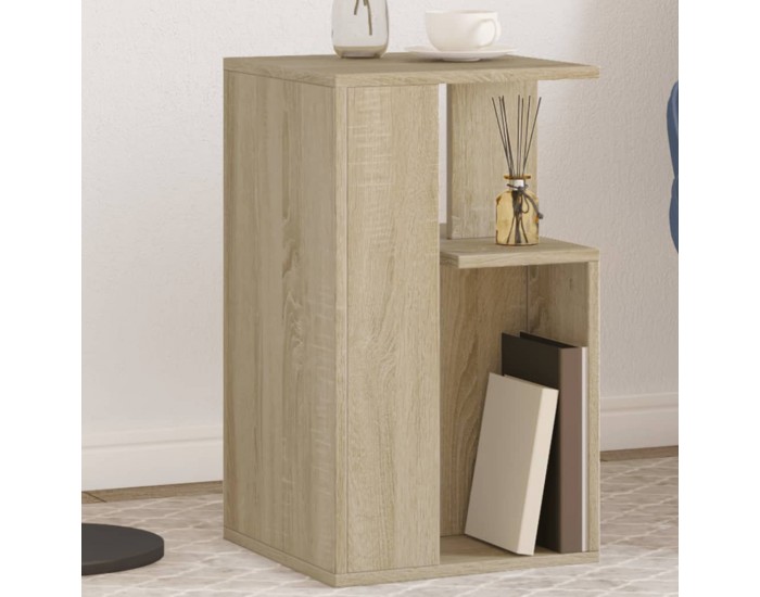 Sonata H Странична маса, дъб сонома, 35x35x60 см, инженерно дърво
