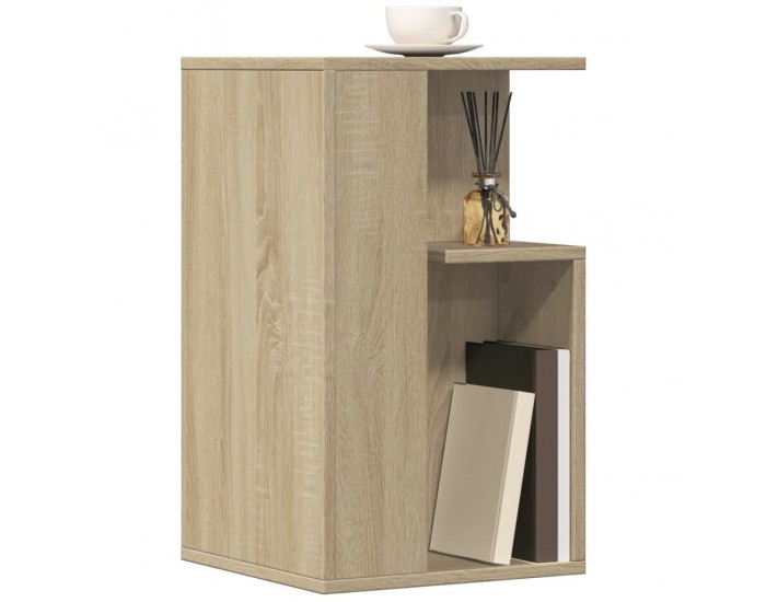 Sonata H Странична маса, дъб сонома, 35x35x60 см, инженерно дърво