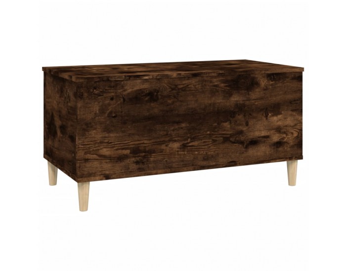 Sonata H Кафе маса, опушен дъб, 90x44,5x45 см, инженерно дърво