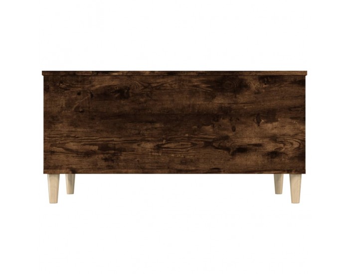 Sonata H Кафе маса, опушен дъб, 90x44,5x45 см, инженерно дърво