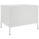 Sonata H Маса за кафе, бяла, 68x50x50,5 см, стомана