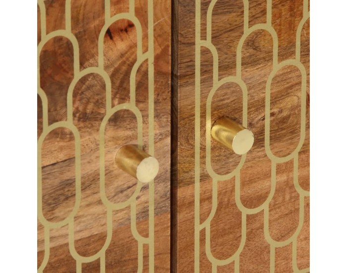 Sonata H Кафе маса, 80x50x40 см, мангово дърво масив