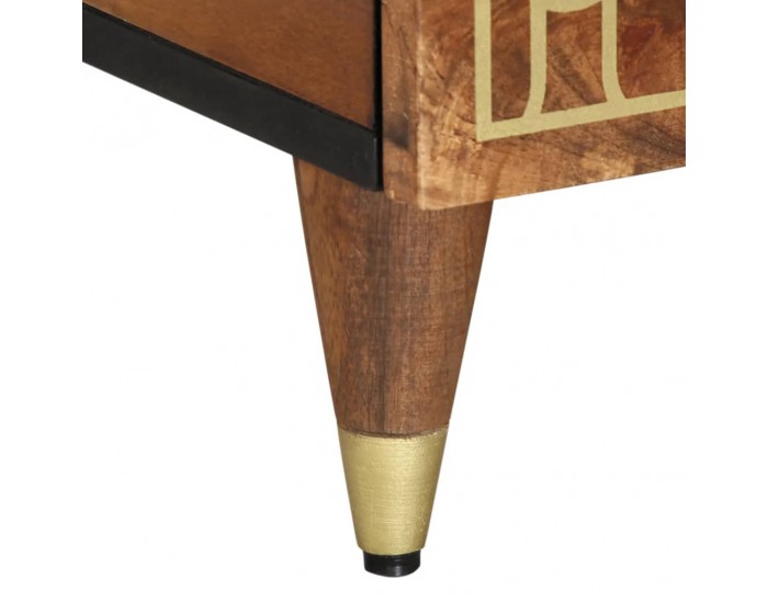 Sonata H Кафе маса, 80x50x40 см, мангово дърво масив