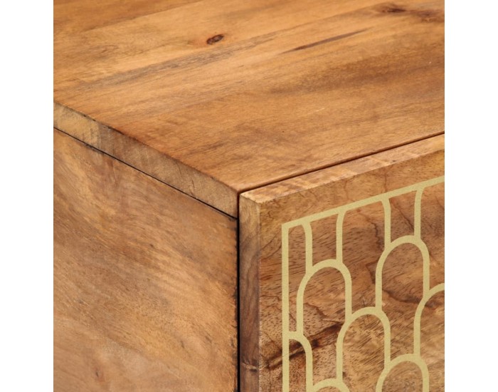 Sonata H Кафе маса, 80x50x40 см, мангово дърво масив